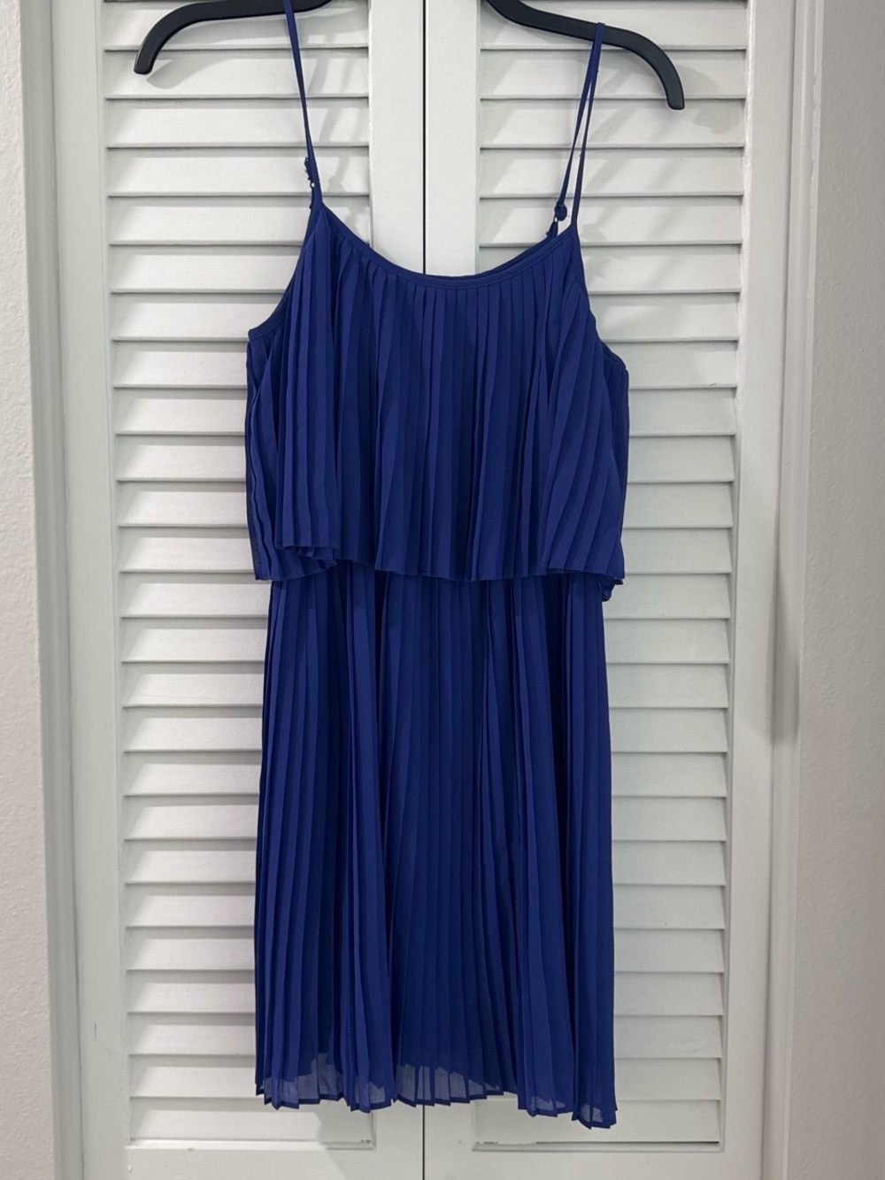 Forever21 Cobalt Blue V-Neck Blouse